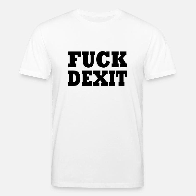 Fuck dexit - Stanley/Stella Unisex Bio-T-Shirt CREATOR  - Weiß