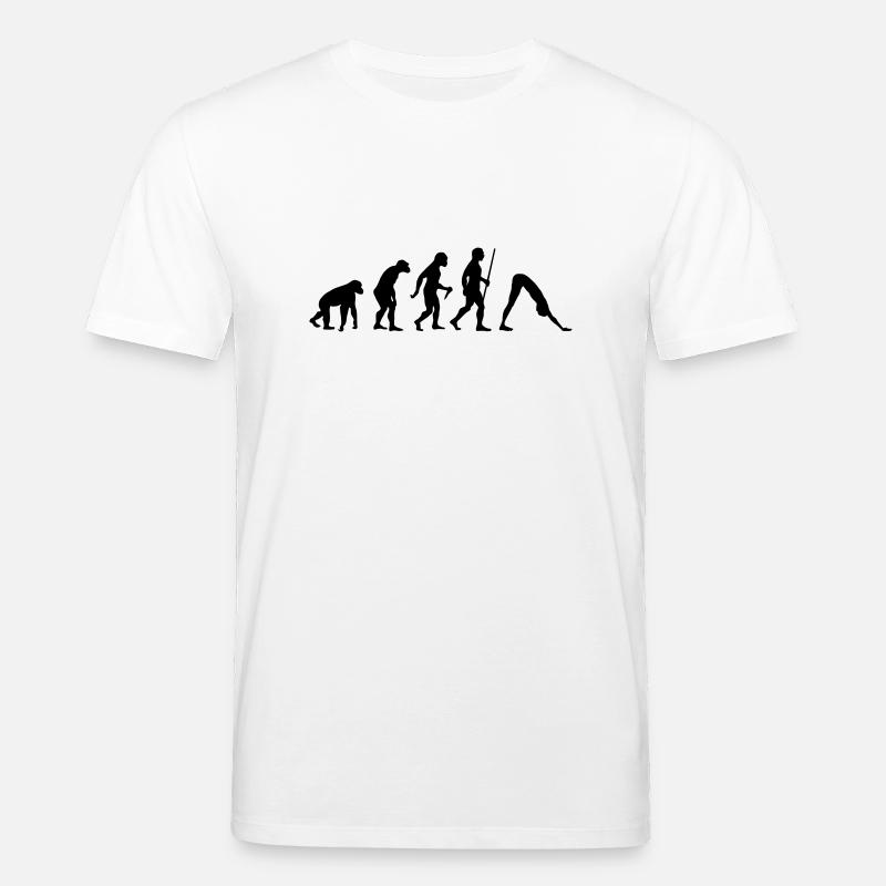 Evolution - Yoga - Stanley/Stella CREATOR Unisex Organic T-Shirt - white
