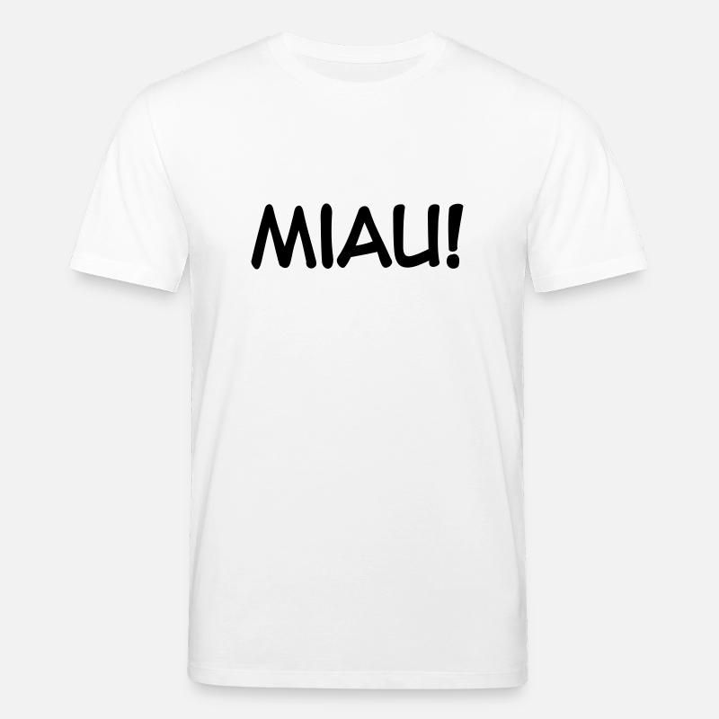 Miau - Stanley/Stella Unisex Bio-T-Shirt CREATOR  - Weiß