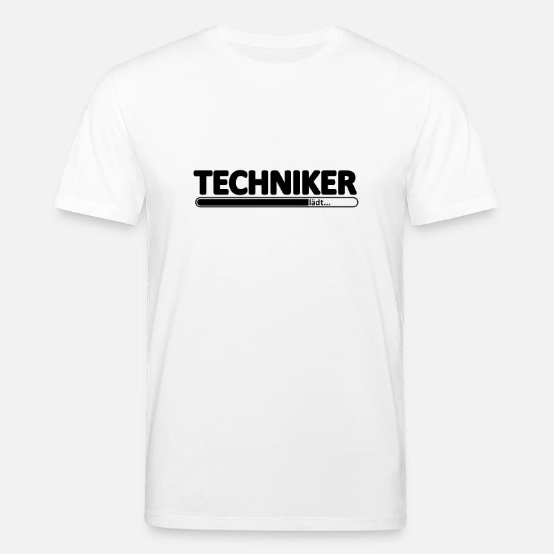 Techniker // Technikerin // Wird Techniker // lädt - Stanley/Stella Unisex Bio-T-Shirt CREATOR  - Weiß