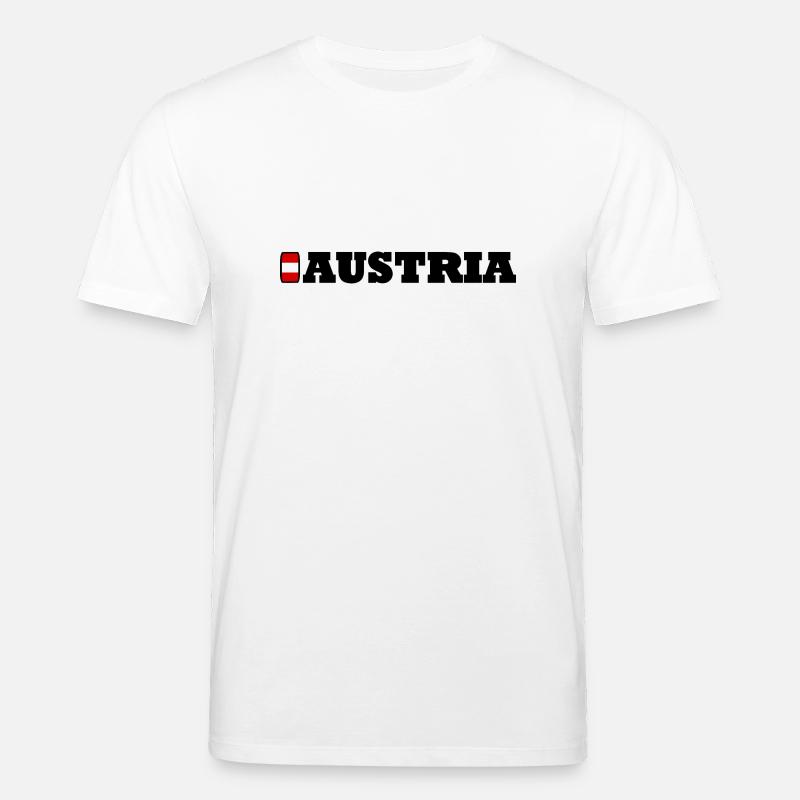 Austria / Austria - Stanley/Stella CREATOR Unisex Organic T-Shirt - white