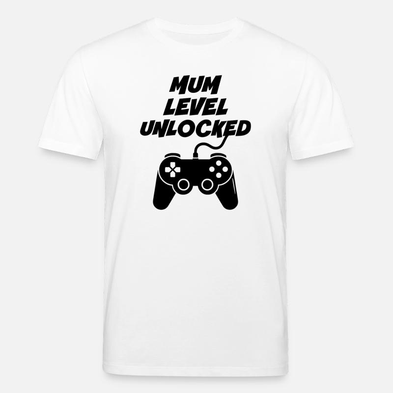 Mutter-Level freigeschaltet - Stanley/Stella Unisex Bio-T-Shirt CREATOR  - Weiß