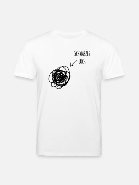Schwarzes Loch 1c - Stanley/Stella Unisex Bio-T-Shirt CREATOR - Weiß
