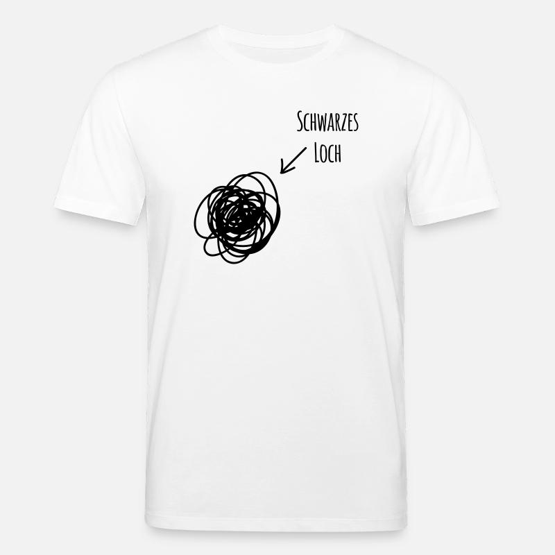 Schwarzes Loch 1c - Stanley/Stella Unisex Bio-T-Shirt CREATOR  - Weiß