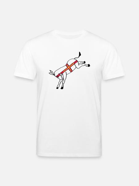guernseydonkey - Stanley/Stella CREATOR Unisex Organic T-Shirt - white