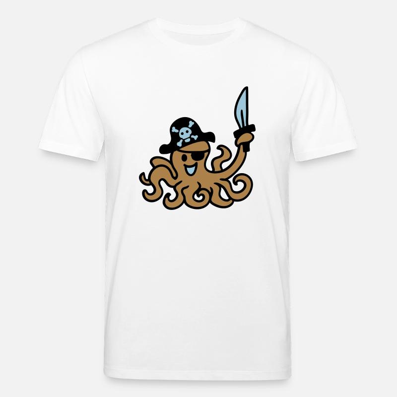 Pirat Otkopus 3 - Stanley/Stella Unisex Bio-T-Shirt CREATOR - Weiß