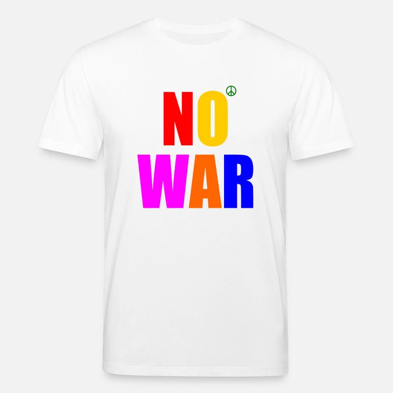 No war - Stanley/Stella Unisex Bio-T-Shirt CREATOR  - Weiß
