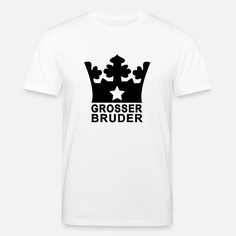 Großer Bruder - Stanley/Stella Unisex Bio-T-Shirt CREATOR  - Weiß