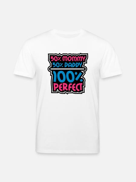 100 Procent Perfect - T-shirt bio CREATOR Stanley/Stella Unisexe - blanc