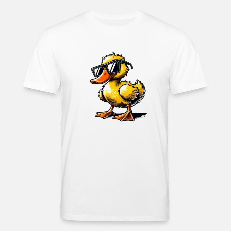 duck comic - Stanley/Stella Unisex Bio-T-Shirt CREATOR  - Weiß
