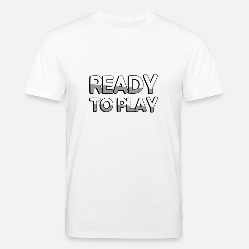 READY TO PLAY - Gaming - Stanley/Stella Unisex Bio-T-Shirt CREATOR  - Weiß