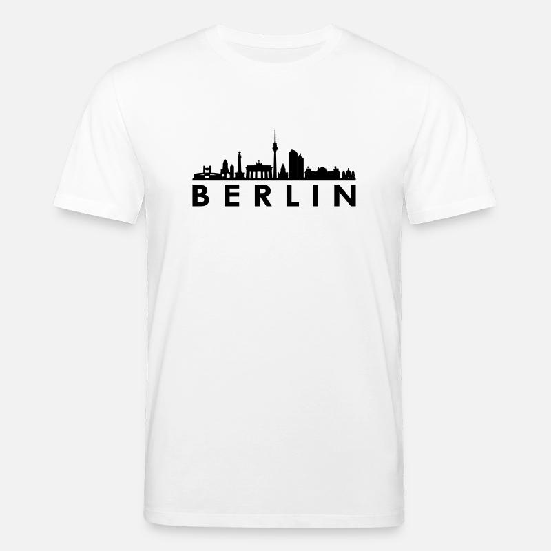 Skyline - Berlin - Stanley/Stella Unisex Bio-T-Shirt CREATOR  - Weiß