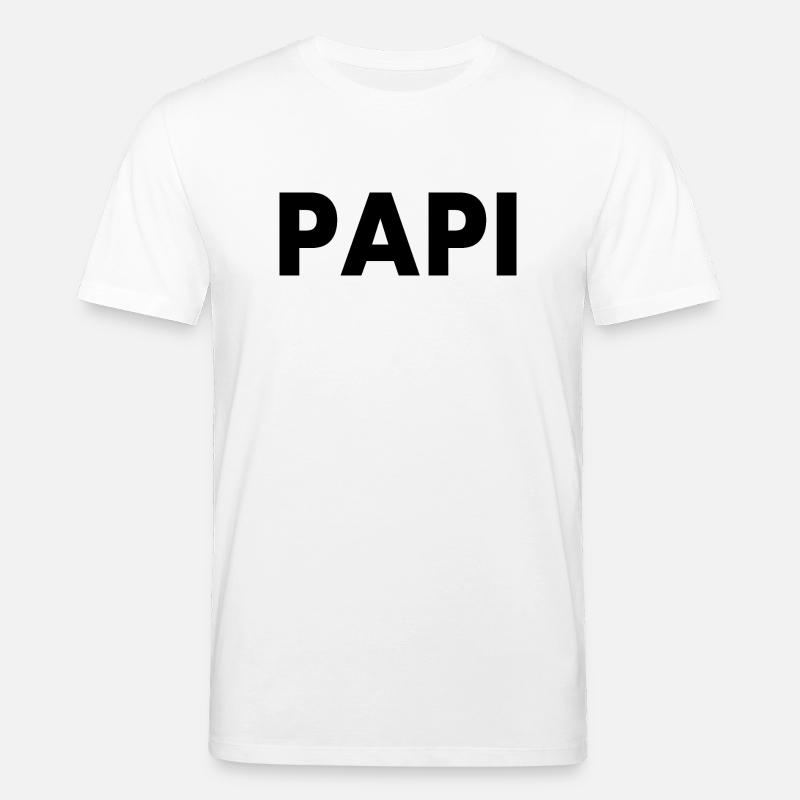 Papi - T-shirt bio CREATOR Stanley/Stella Unisexe - blanc
