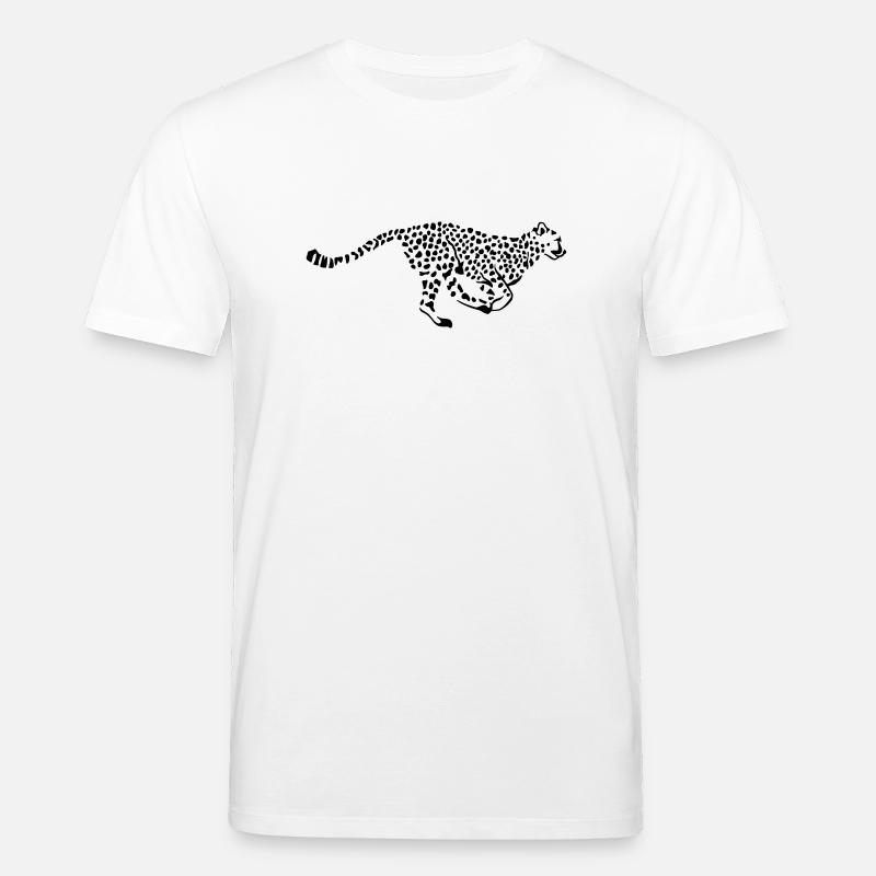 Leopard - T-shirt bio CREATOR Stanley/Stella Unisexe - blanc