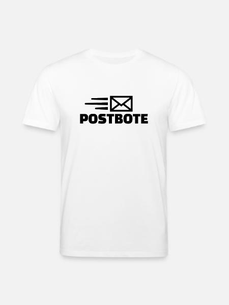 Postbote - Stanley/Stella Unisex Bio-T-Shirt CREATOR  - Weiß