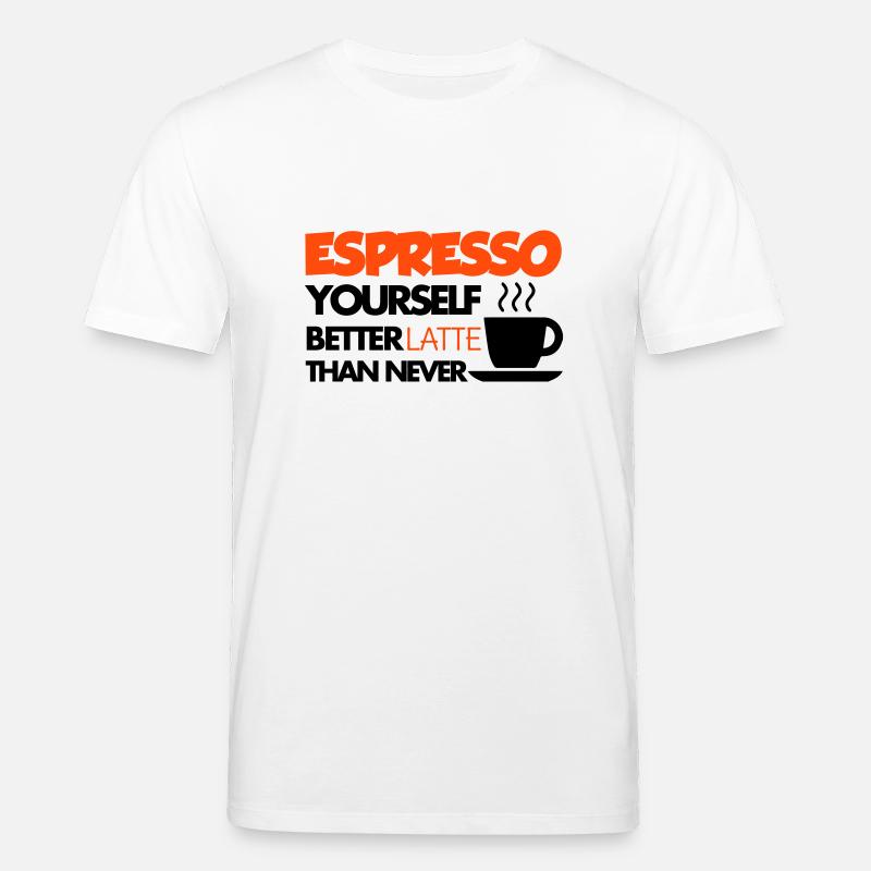 Coffee - T-shirt bio CREATOR Stanley/Stella Unisexe - blanc