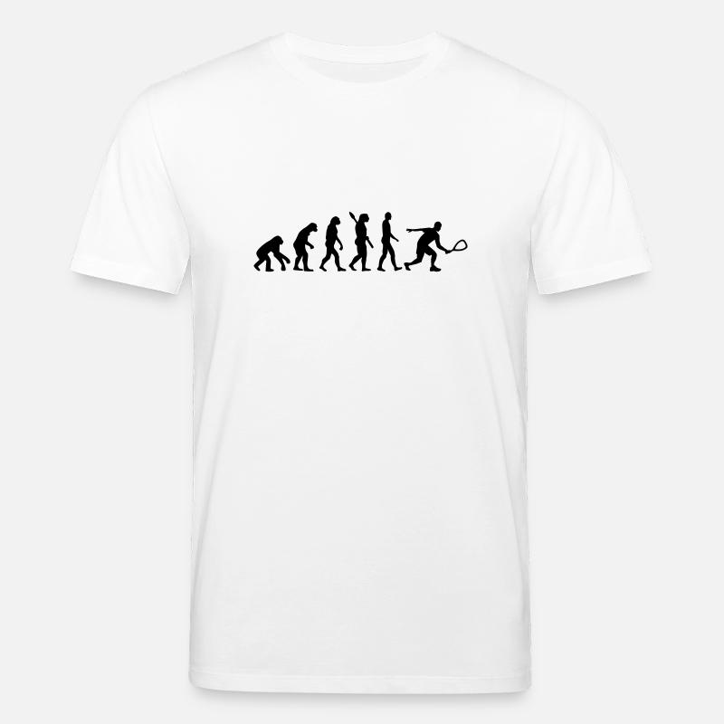 Evolution Racquetball - Stanley/Stella CREATOR Unisex Organic T-Shirt - white