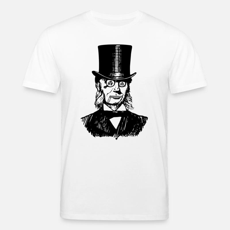 Mr.anarchy - T-shirt bio CREATOR Stanley/Stella Unisexe - blanc