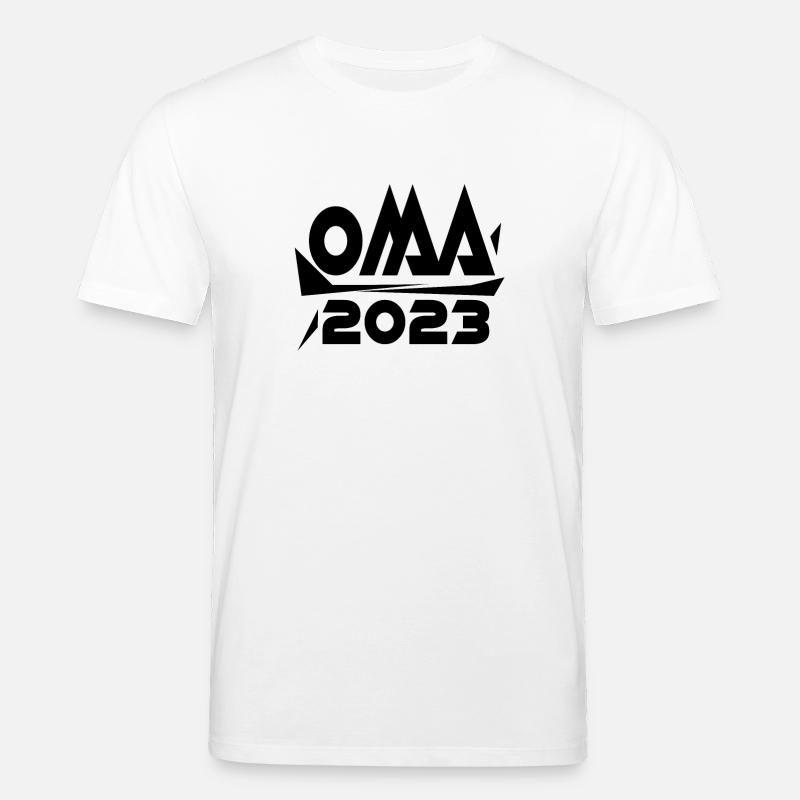Großmutter 2023 - Oma Geschenk - Stanley/Stella Unisex Bio-T-Shirt CREATOR  - Weiß
