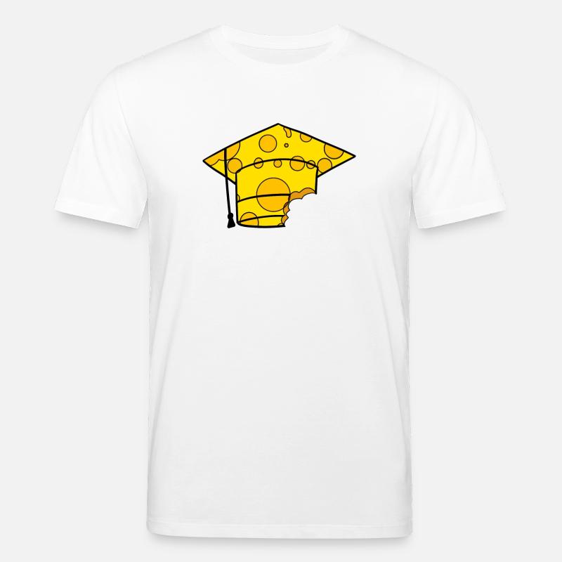 Studium Abschluss Absolventenkappe - Stanley/Stella Unisex Bio-T-Shirt CREATOR  - Weiß