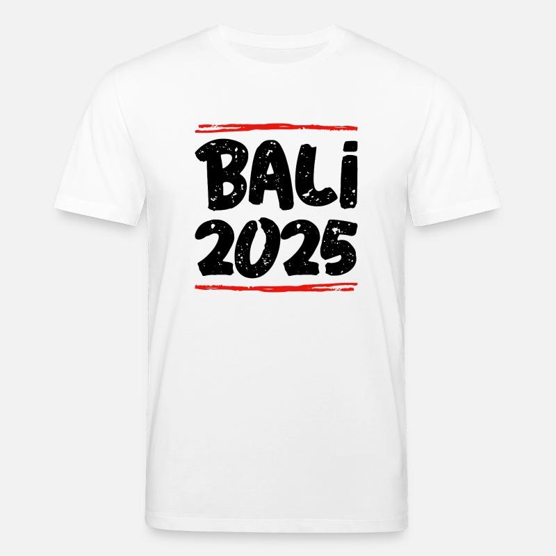 Bali 2025 Spruch - Stanley/Stella Unisex Bio-T-Shirt CREATOR  - Weiß
