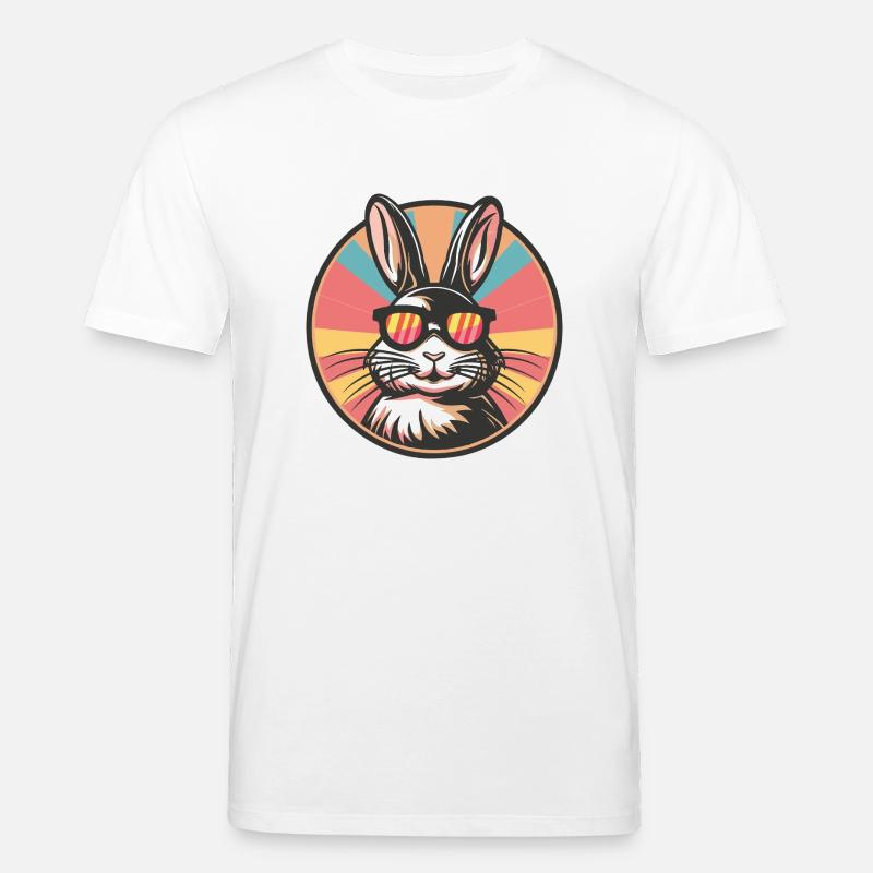 Hase Comic Cool - Stanley/Stella Unisex Bio-T-Shirt CREATOR  - Weiß