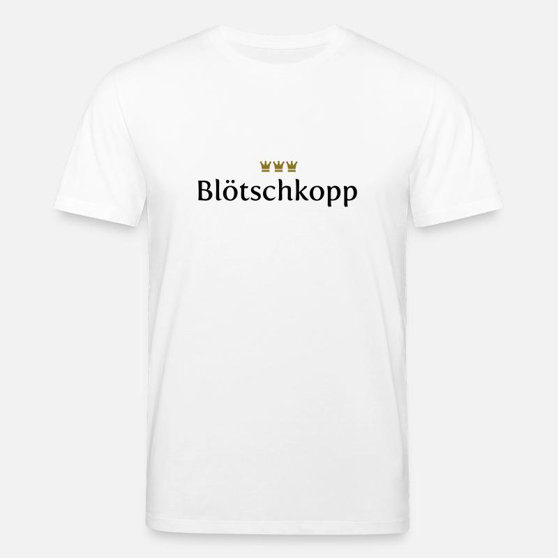 Blötschkopp (Köln / Kölsch / Carnaval) - T-shirt bio CREATOR Stanley/Stella Unisexe - blanc