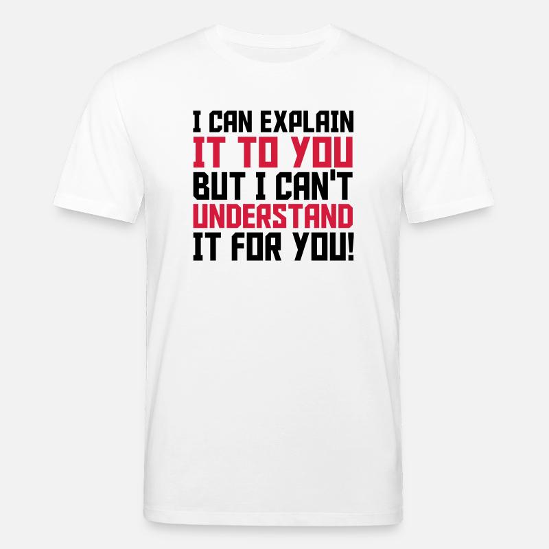 Explain - T-shirt bio CREATOR Stanley/Stella Unisexe - blanc