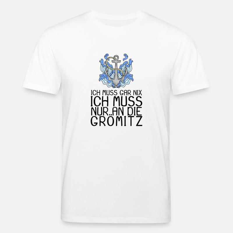 Grömitz - Stanley/Stella Unisex Bio-T-Shirt CREATOR  - Weiß