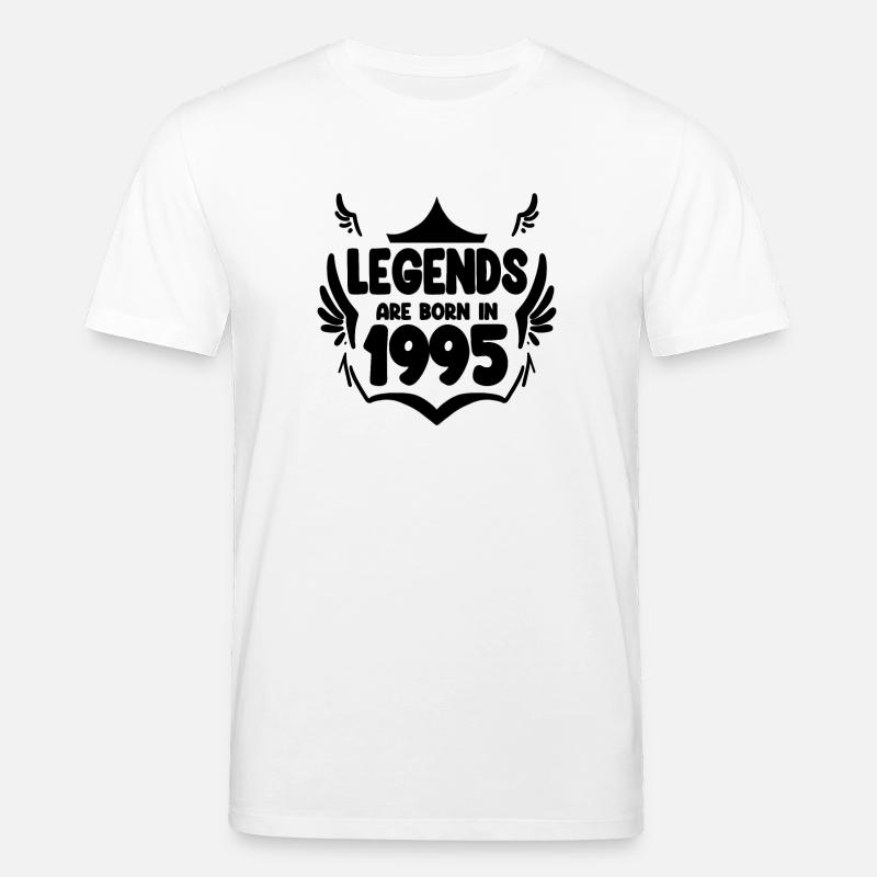 1995 - Né en 1995 - T-shirt bio CREATOR Stanley/Stella Unisexe - blanc