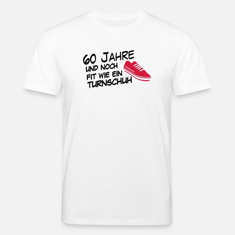 60turnschuh - Stanley/Stella Unisex Bio-T-Shirt CREATOR  - Weiß