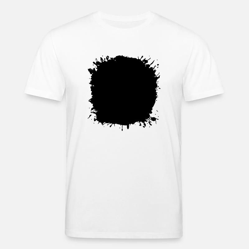 splatter klecks - Stanley/Stella Unisex Bio-T-Shirt CREATOR  - Weiß