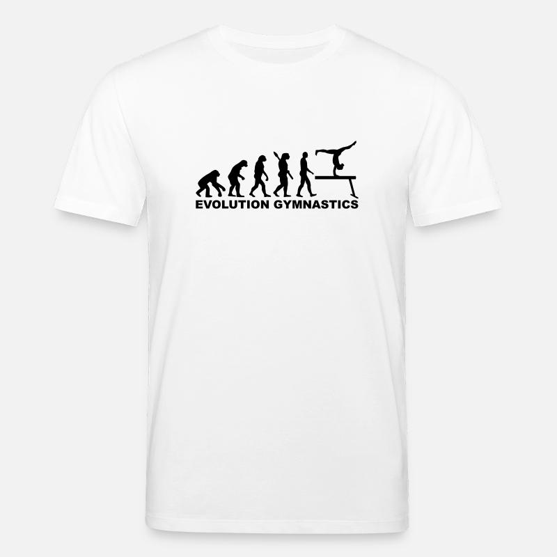 Evolution Gymnastics - T-shirt bio CREATOR Stanley/Stella Unisexe - blanc