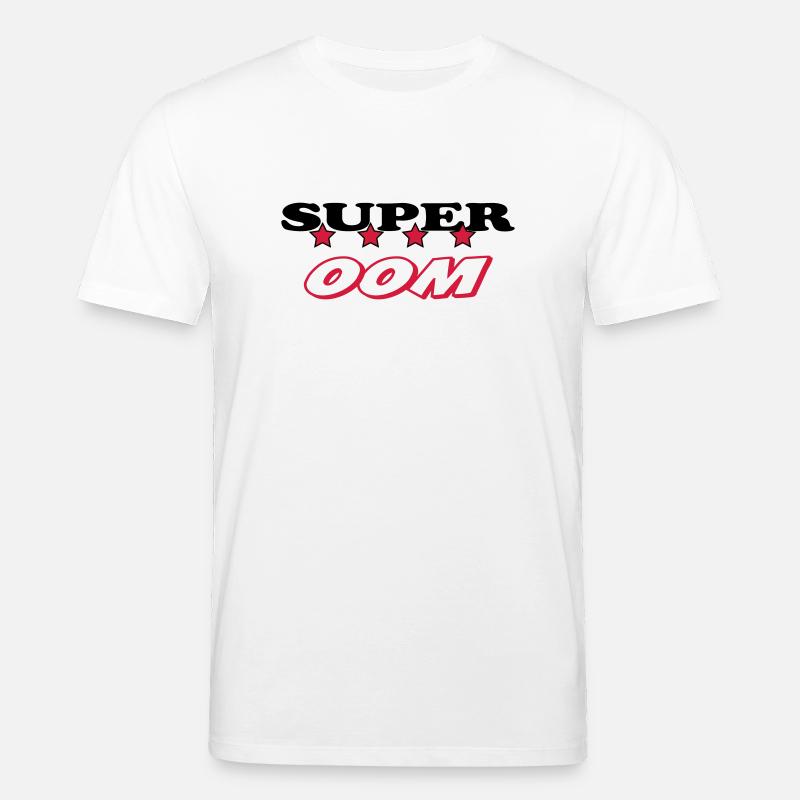 Super oom - Stanley/Stella Unisex Bio-T-Shirt CREATOR  - Weiß