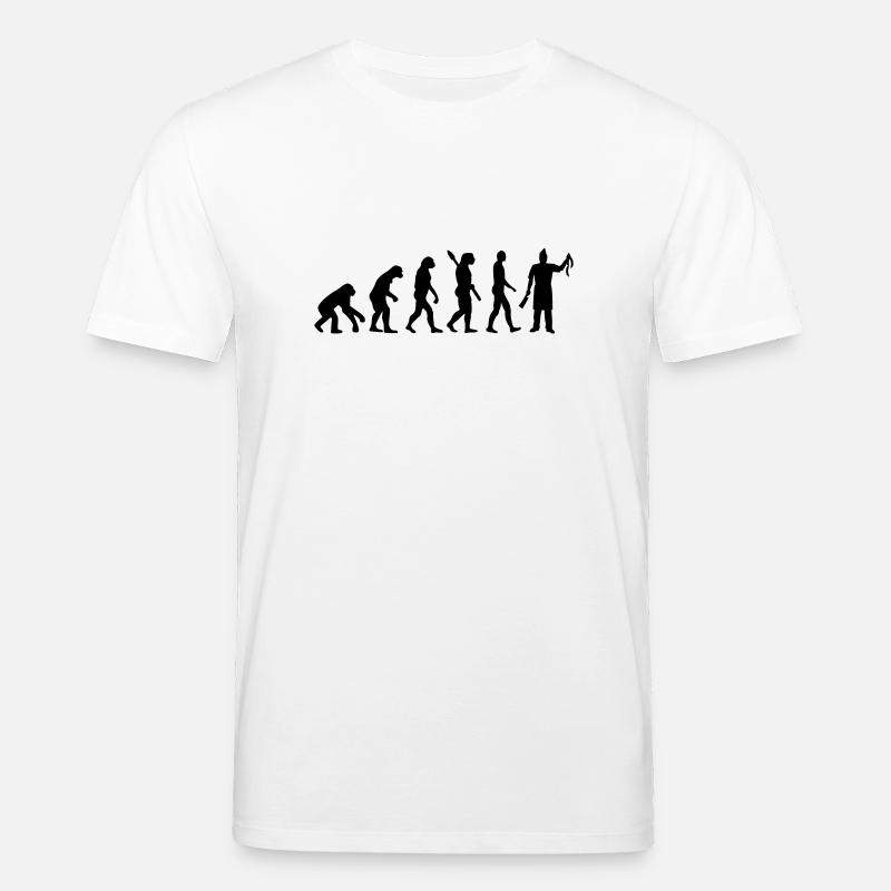 Evolution Butcher - Stanley/Stella CREATOR Unisex Organic T-Shirt - white