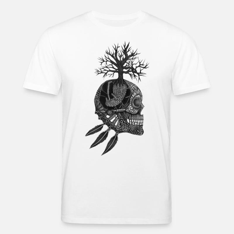 Winterschlaf - Stanley/Stella Unisex Bio-T-Shirt CREATOR  - Weiß