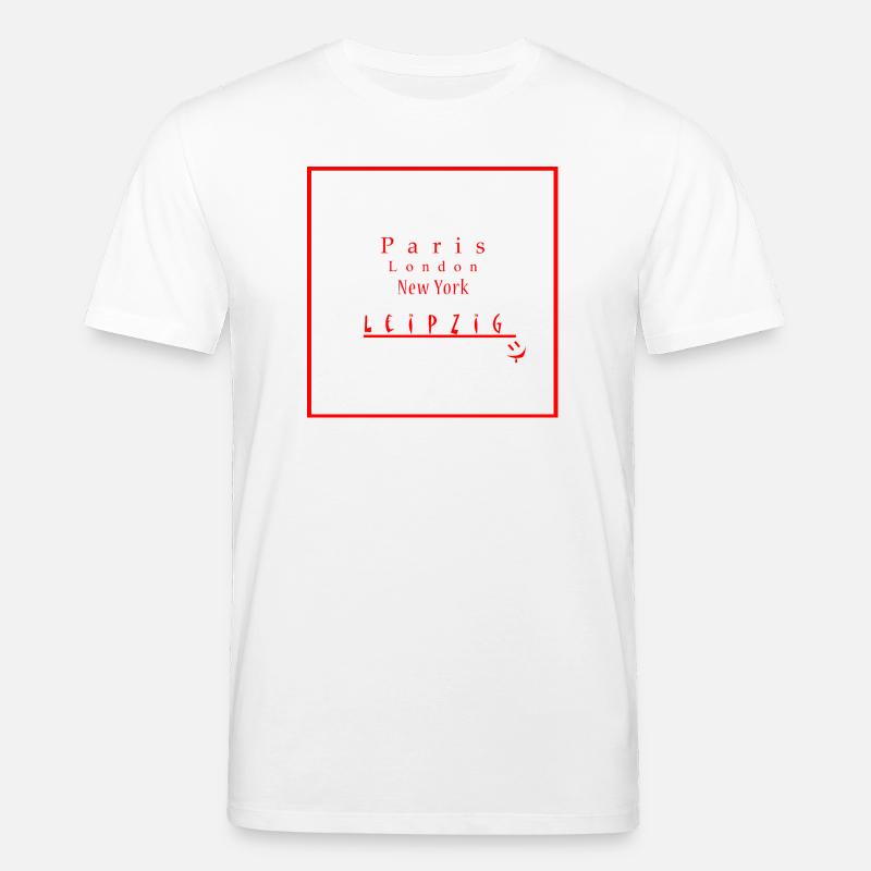 Leipzig LE2 - T-shirt bio CREATOR Stanley/Stella Unisexe - blanc