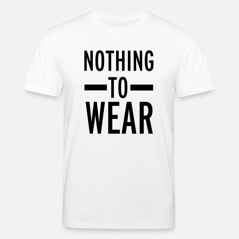 Nothing To Wear - Stanley/Stella Unisex Bio-T-Shirt CREATOR  - Weiß