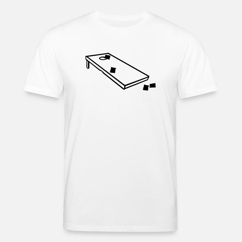 Cornhole - T-shirt bio CREATOR Stanley/Stella Unisexe - blanc