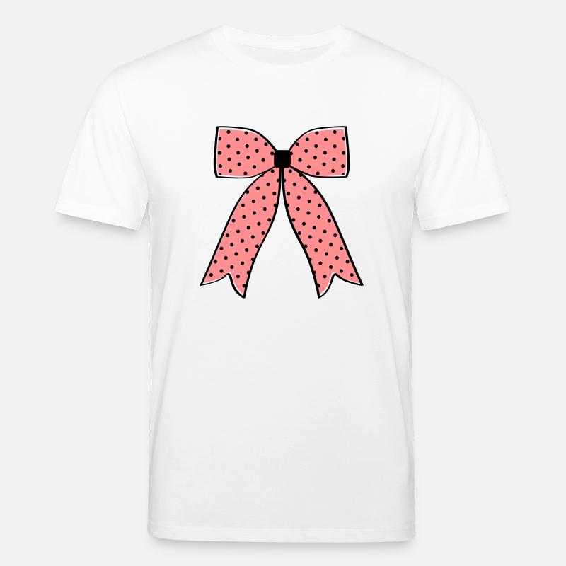 Rockabilly-Schleife - Stanley/Stella Unisex Bio-T-Shirt CREATOR  - Weiß