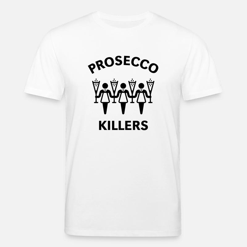 Prosecco Killers (Soirée des filles) - T-shirt bio CREATOR Stanley/Stella Unisexe - blanc