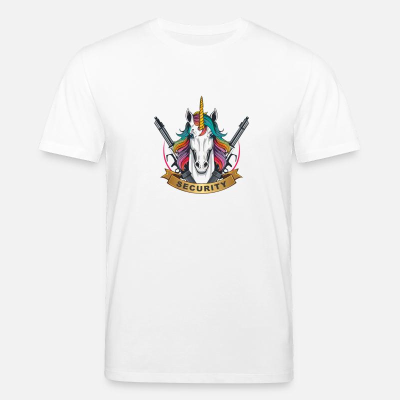 Unicorn Security - Stanley/Stella Unisex Bio-T-Shirt CREATOR  - Weiß