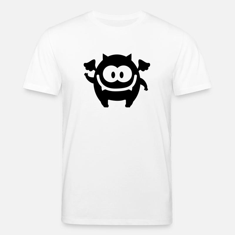 Monsterchen - Line - T-shirt bio CREATOR Stanley/Stella Unisexe - blanc