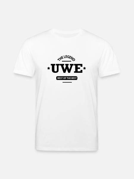 uwe - Stanley/Stella Unisex Bio-T-Shirt CREATOR  - Weiß