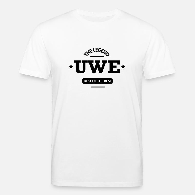uwe - Stanley/Stella Unisex Bio-T-Shirt CREATOR  - Weiß