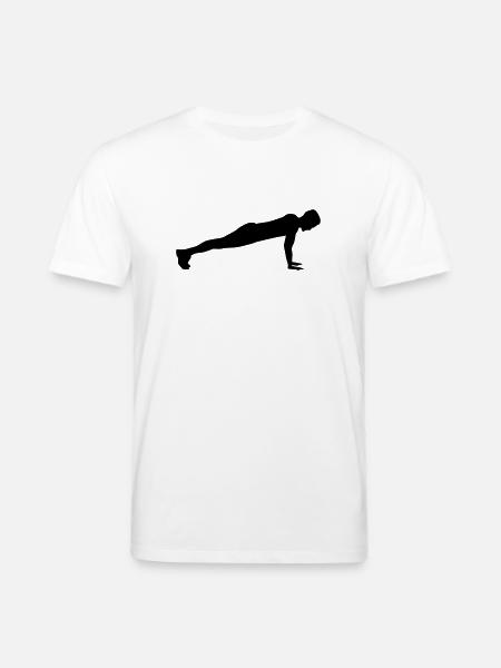 Push up - Stanley/Stella CREATOR Unisex Organic T-Shirt - white