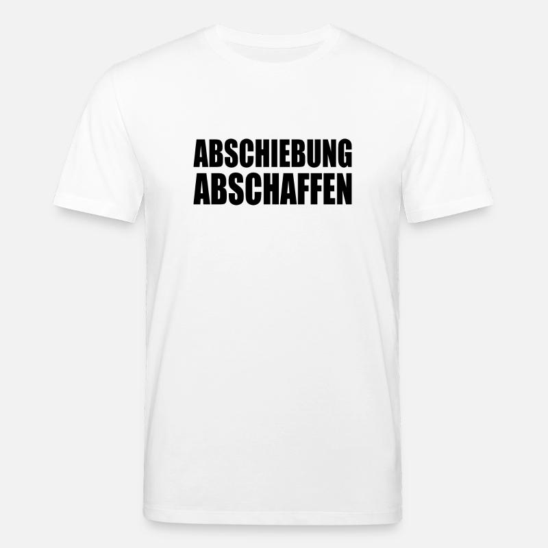abschiebung abschaffen - Stanley/Stella Unisex Bio-T-Shirt CREATOR  - Weiß