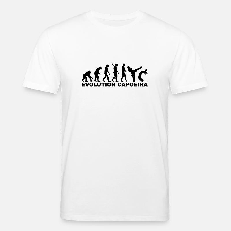 Evolution Capoeira - T-shirt bio CREATOR Stanley/Stella Unisexe - blanc
