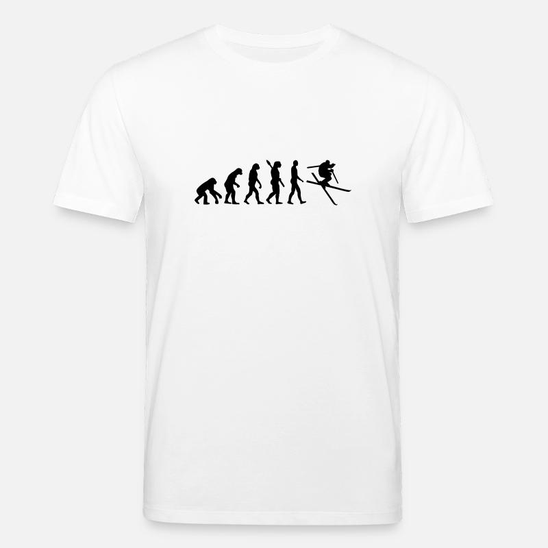 Evolution Ski - Stanley/Stella CREATOR Unisex Organic T-Shirt - white
