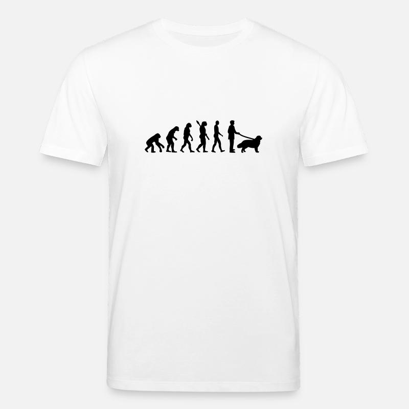 Evolution Newfoundland - T-shirt bio CREATOR Stanley/Stella Unisexe - blanc
